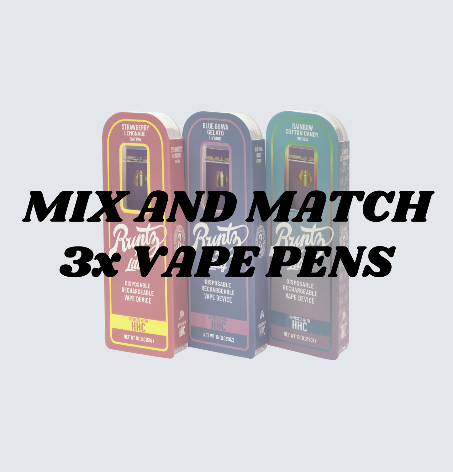 Mix & Match - 3x Vape Pens