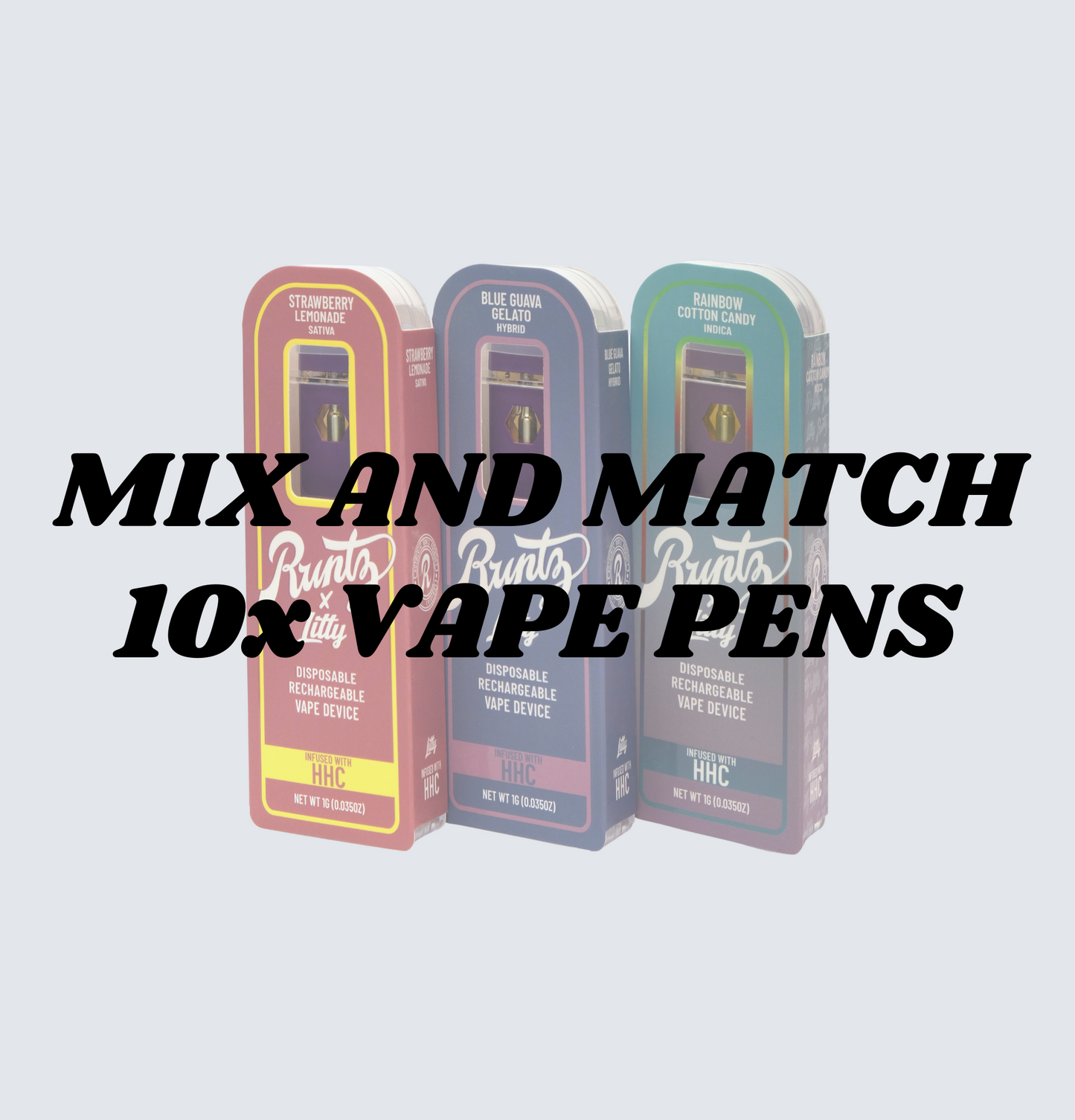 Misture e combine - 10 canetas Vape